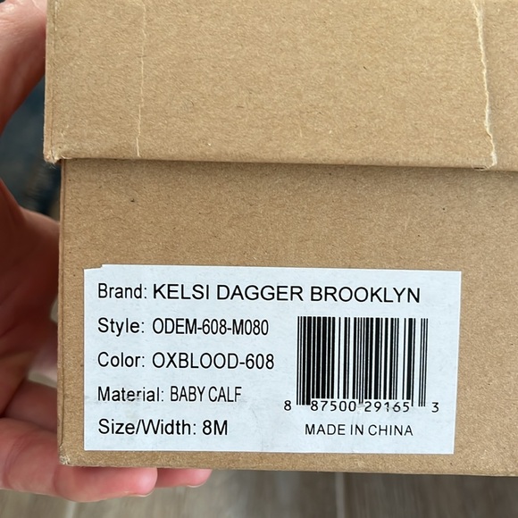 Oxblood Leather Ankle Boots - Picture 7 of 7